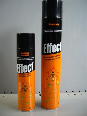 Effect Insekticid proti vosám a sršňům