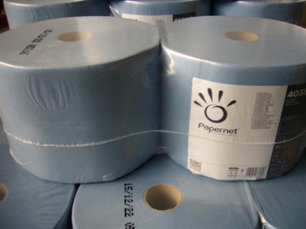 Utěrka papírová modrá SUPERIOR Papernet
