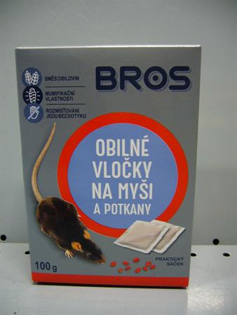 BROS Obilné vločky na myši a potkany