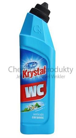 Krystal WC čistič modrý na keramiku